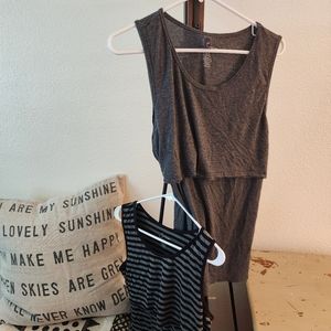 Sosolism Nursing tank top trio